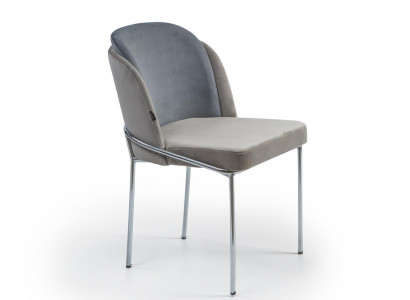 Designer Stuhl Luxus Grau Stühle Neu Möbel Esszimmer Polster Einrichtung